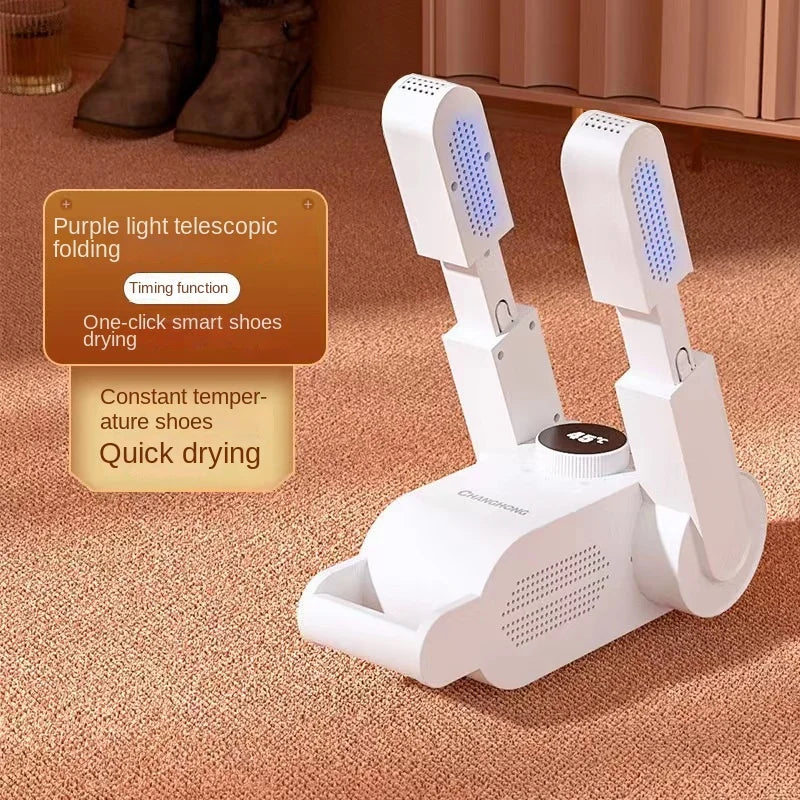 Folding Smart Shoe Dryer with Deodorizer