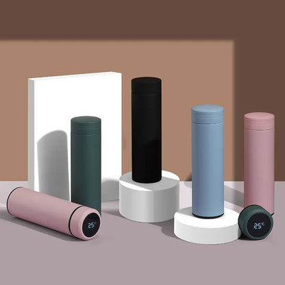 500ml Smart Leakproof Thermos Bottle | Temperature Display