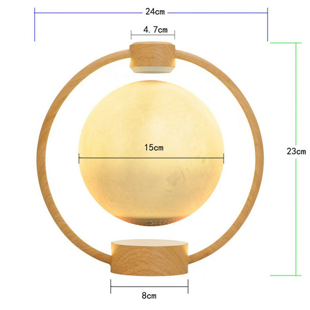 3D Maglev Moon Lamp Speaker