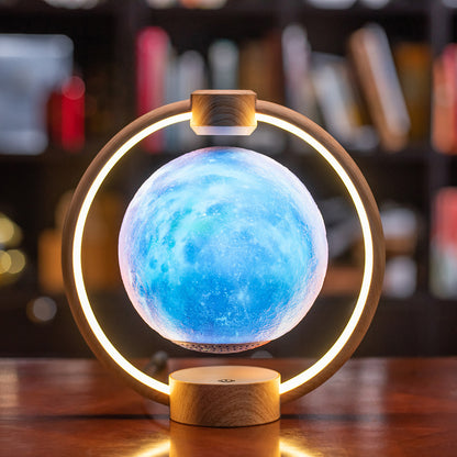 3D Maglev Moon Lamp Speaker