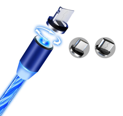 Magnetic Flowing Light Cable