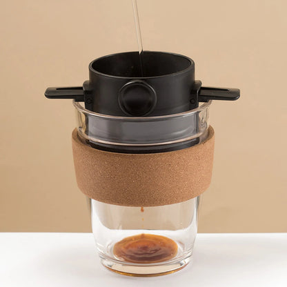 Paperless Pour-Over Coffee Dripper (Stainless Steel)