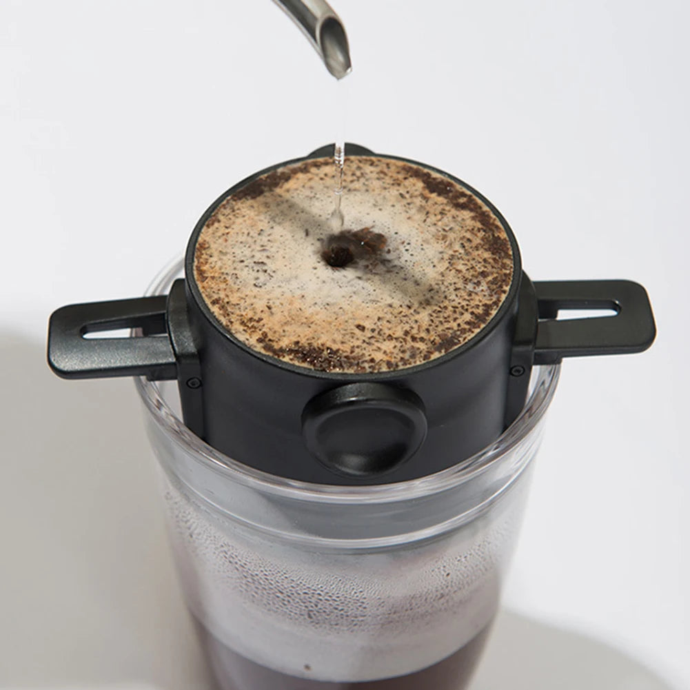 Paperless Pour-Over Coffee Dripper (Stainless Steel)