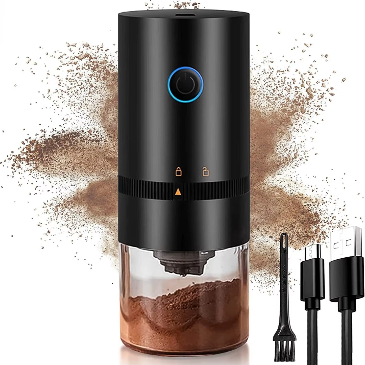 Portable USB-C Electric Coffee Grinder