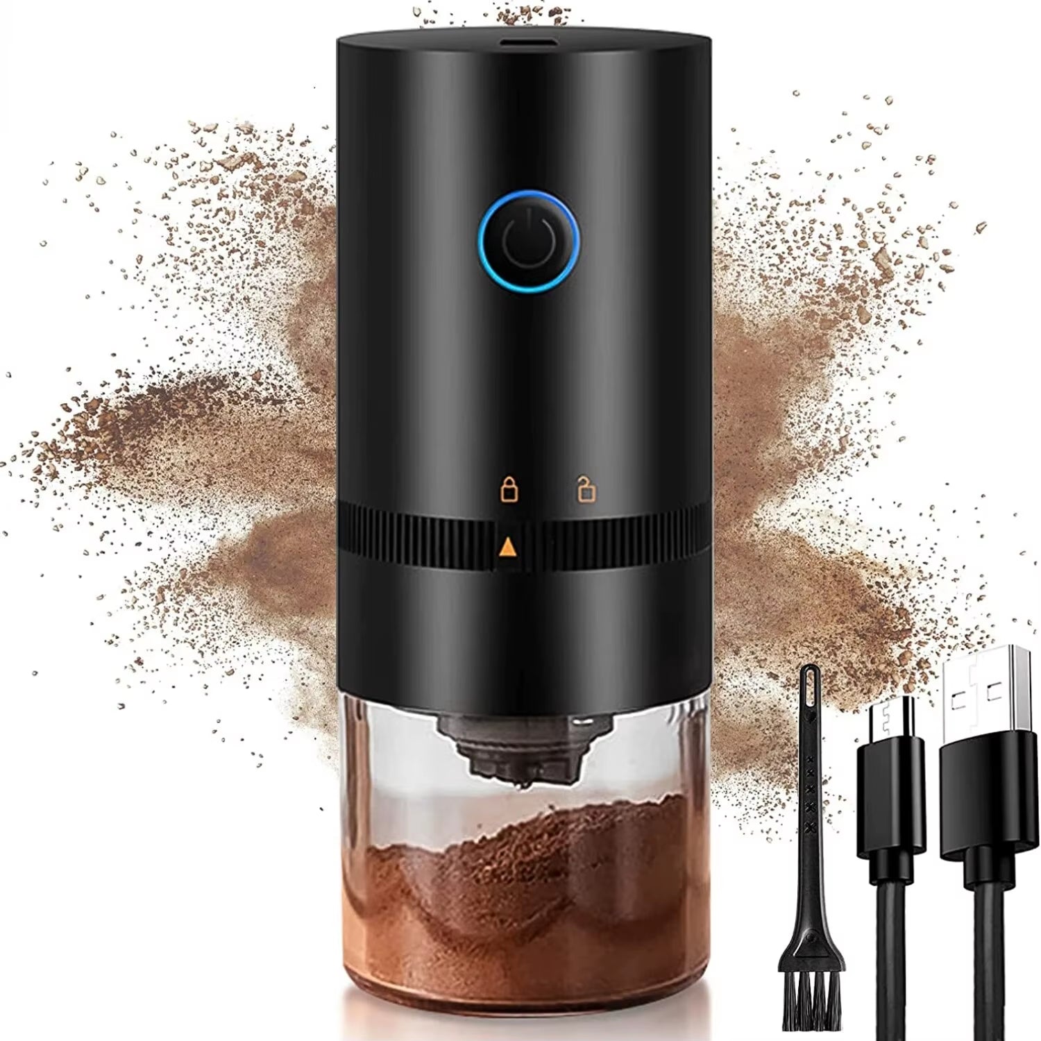 Portable USB-C Electric Coffee Grinder