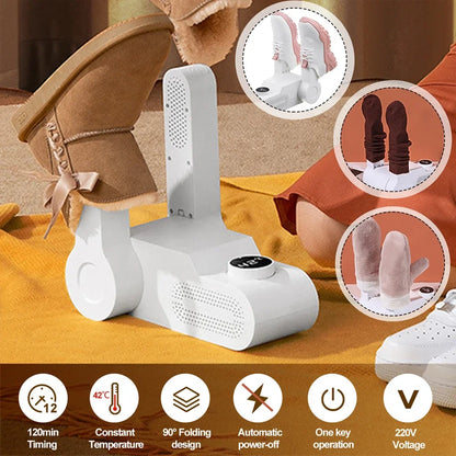 Folding Smart Shoe Dryer with Deodorizer