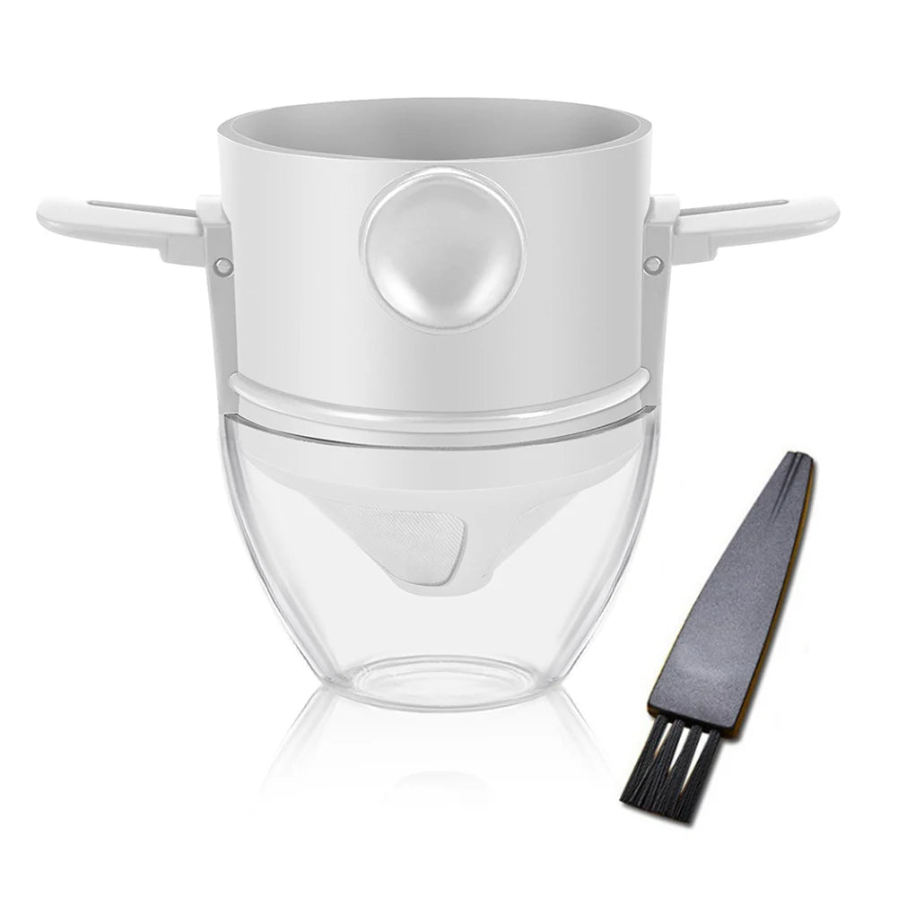 Paperless Pour-Over Coffee Dripper (Stainless Steel)